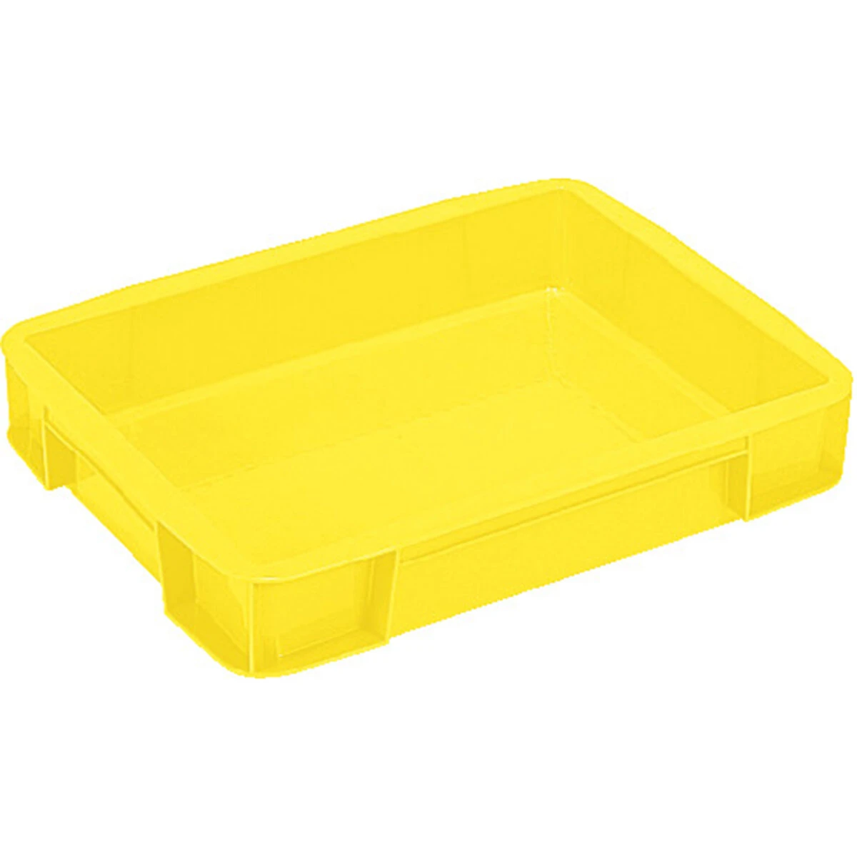 ボックス型コンテナ サンボックス 黄 内容量9.2L 注文数10個以上