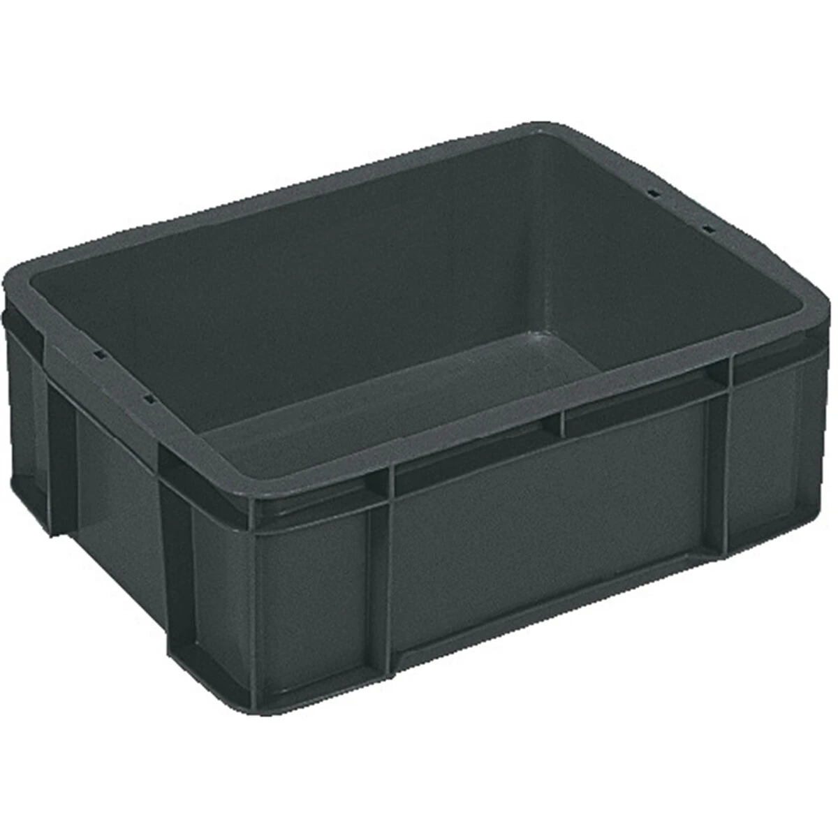 ボックス型コンテナ サンボックス 灰 内容量19.5L 注文数10個以上