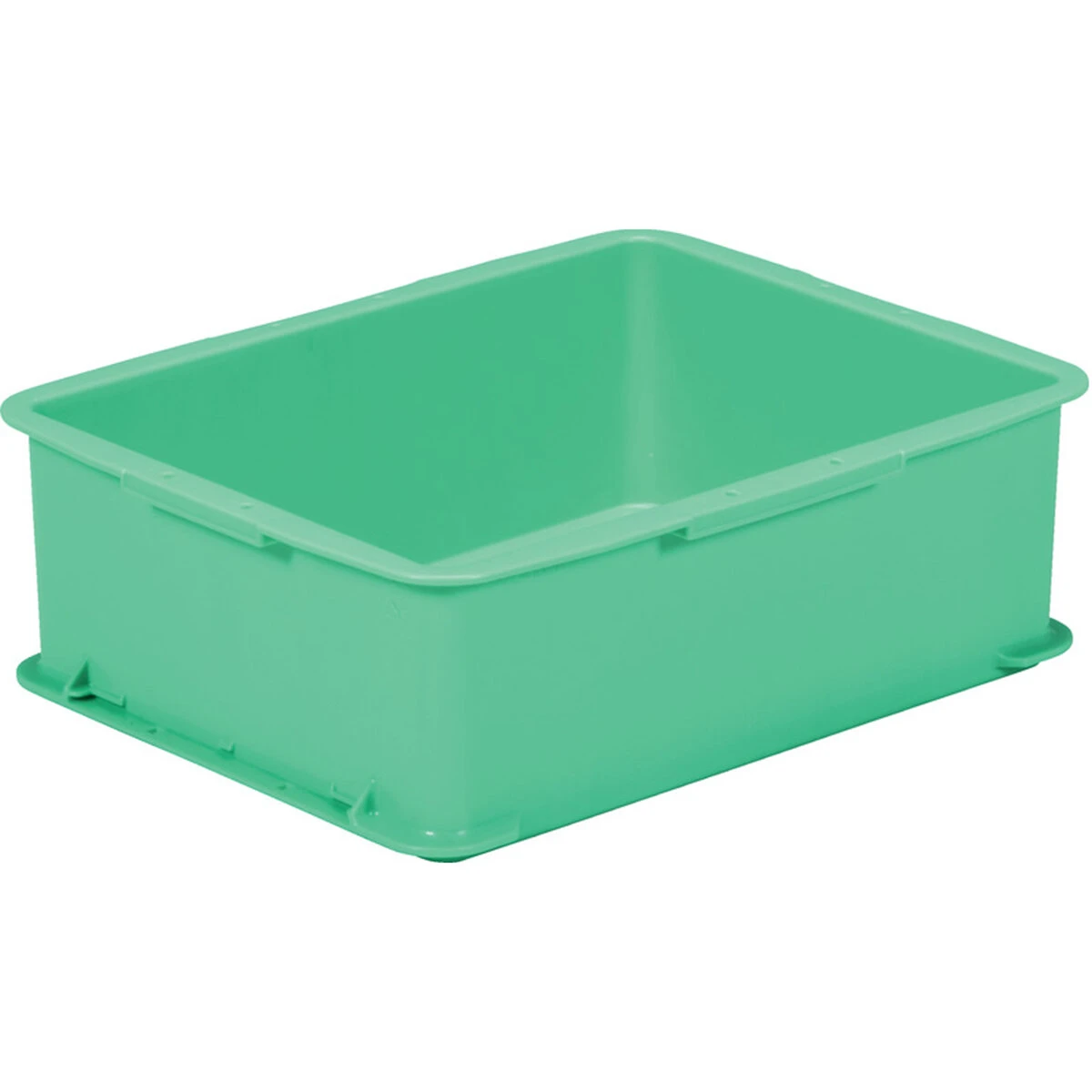 ボックス型コンテナ サンボックス 緑 内容量19.7L 注文数10個以上