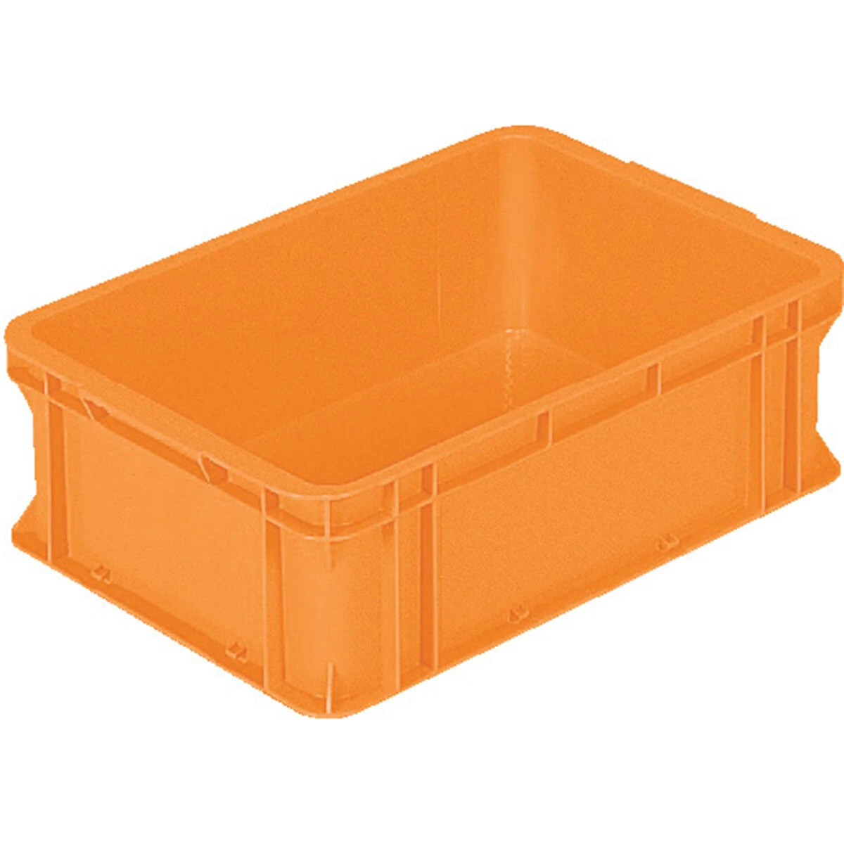 ボックス型コンテナ サンボックス 橙 内容量21.7L 注文数5個以上