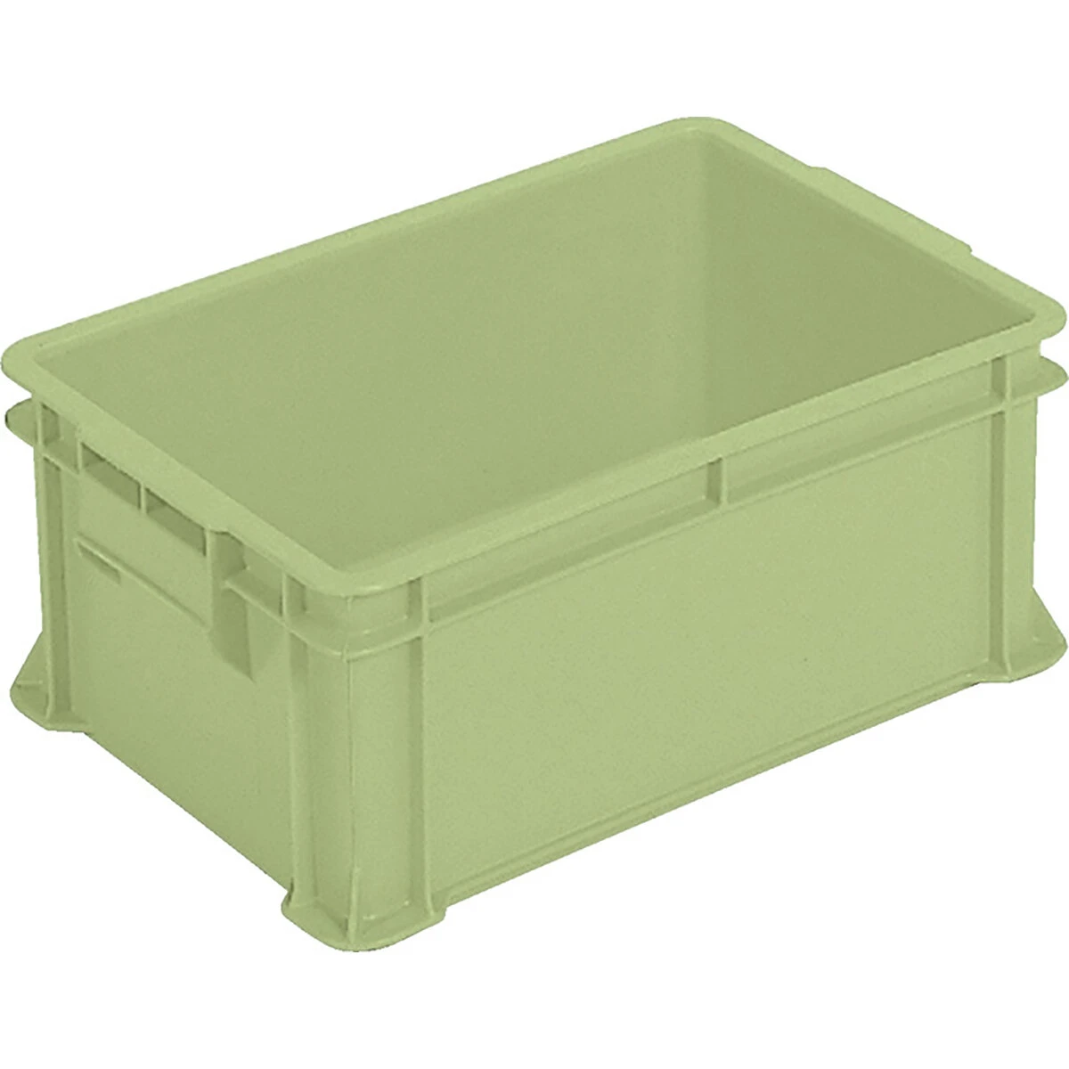 ボックス型コンテナ サンボックス 緑 内容量15.5L 注文数12個以上