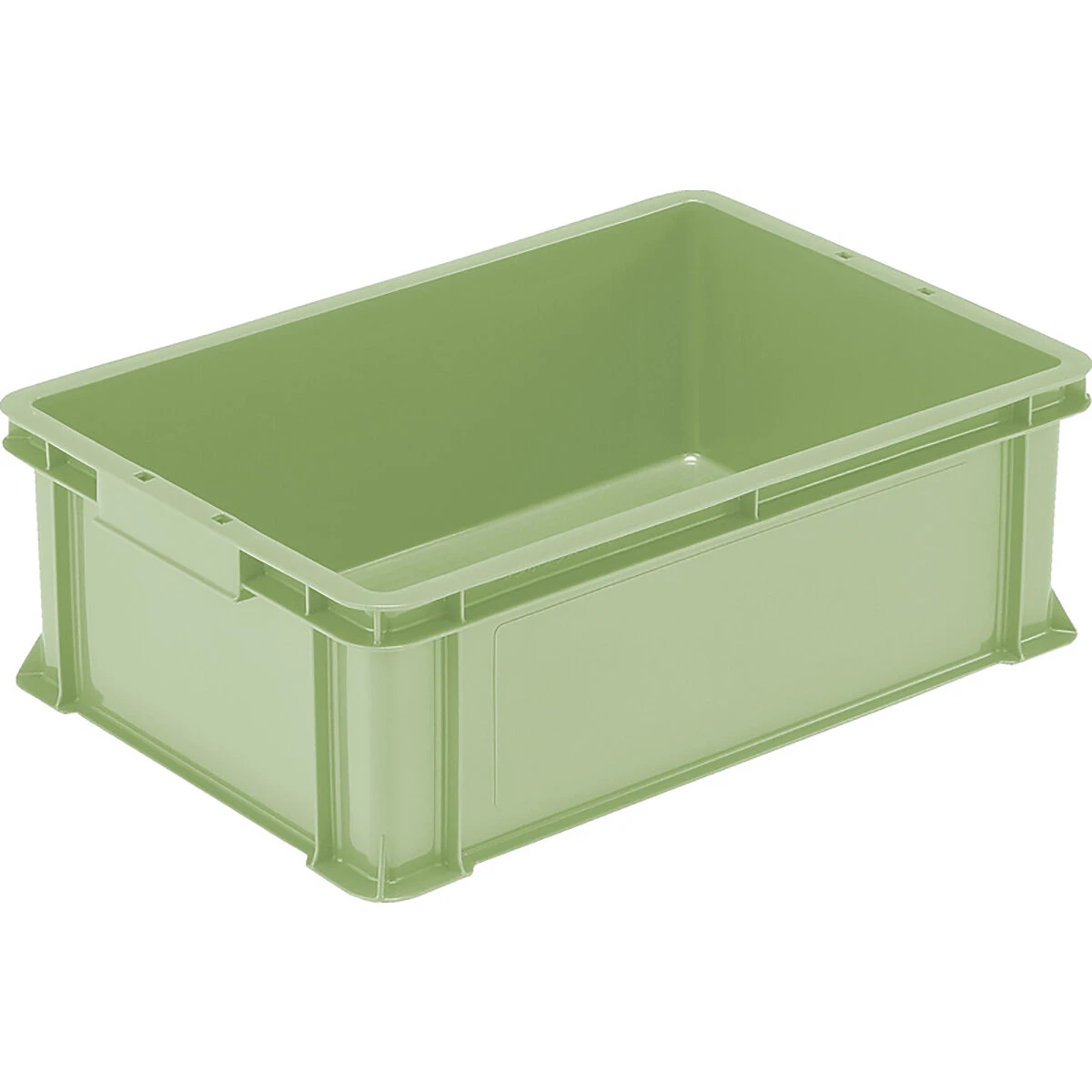 ボックス型コンテナ サンボックス 緑 内容量22.1L 注文数10個以上