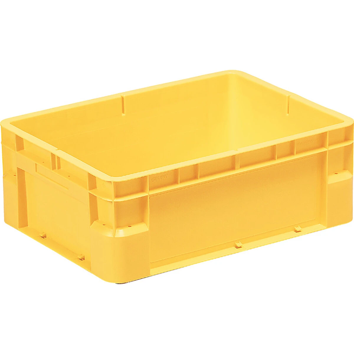ボックス型コンテナ サンボックス 黄 内容量38.9L 注文数5個以上