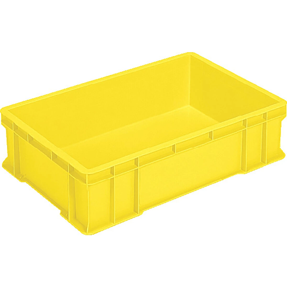 ボックス型コンテナ サンボックス 黄 容量39.5L 注文数5個以上