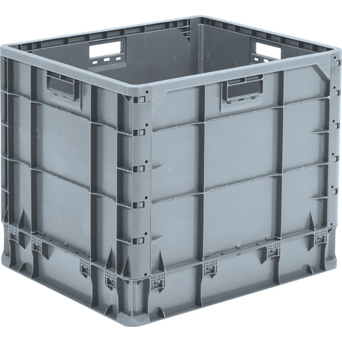 大型軽量コンテナー クミコン 薄灰 容量132L 注文数3個以上