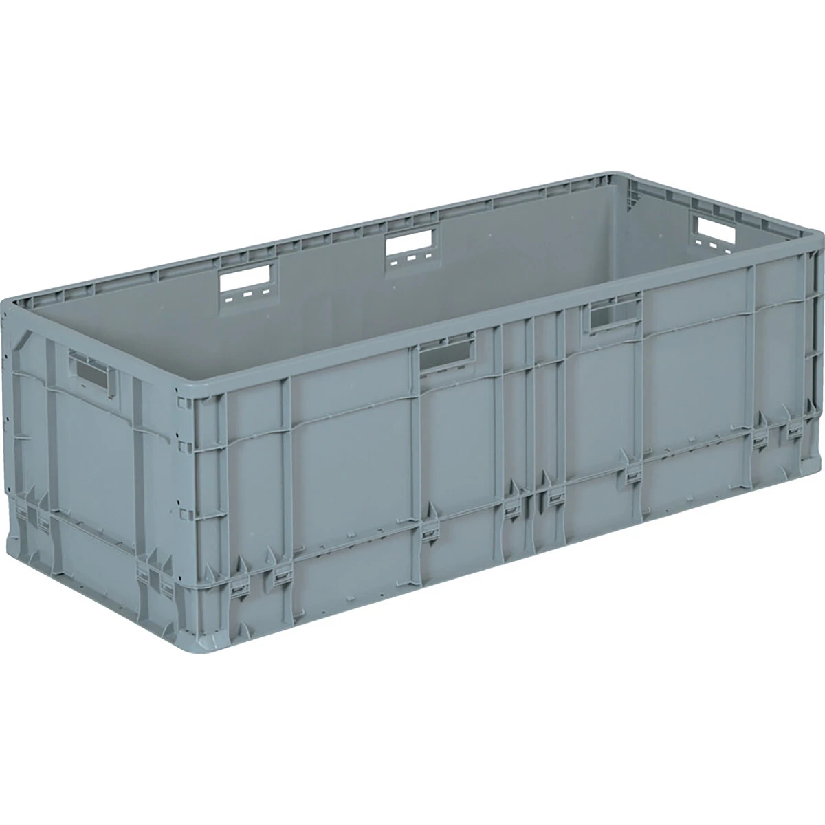 大型軽量コンテナー クミコン 薄灰 容量195L 注文数3個以上