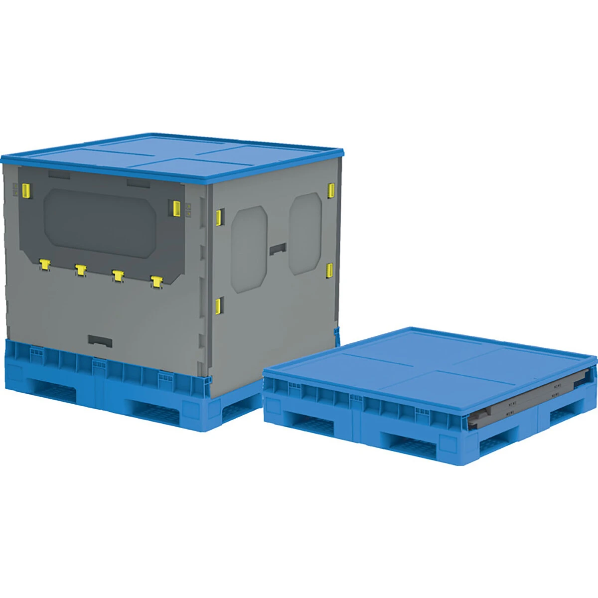 コンパレッター 薄灰/青 容量1023L 側面扉付