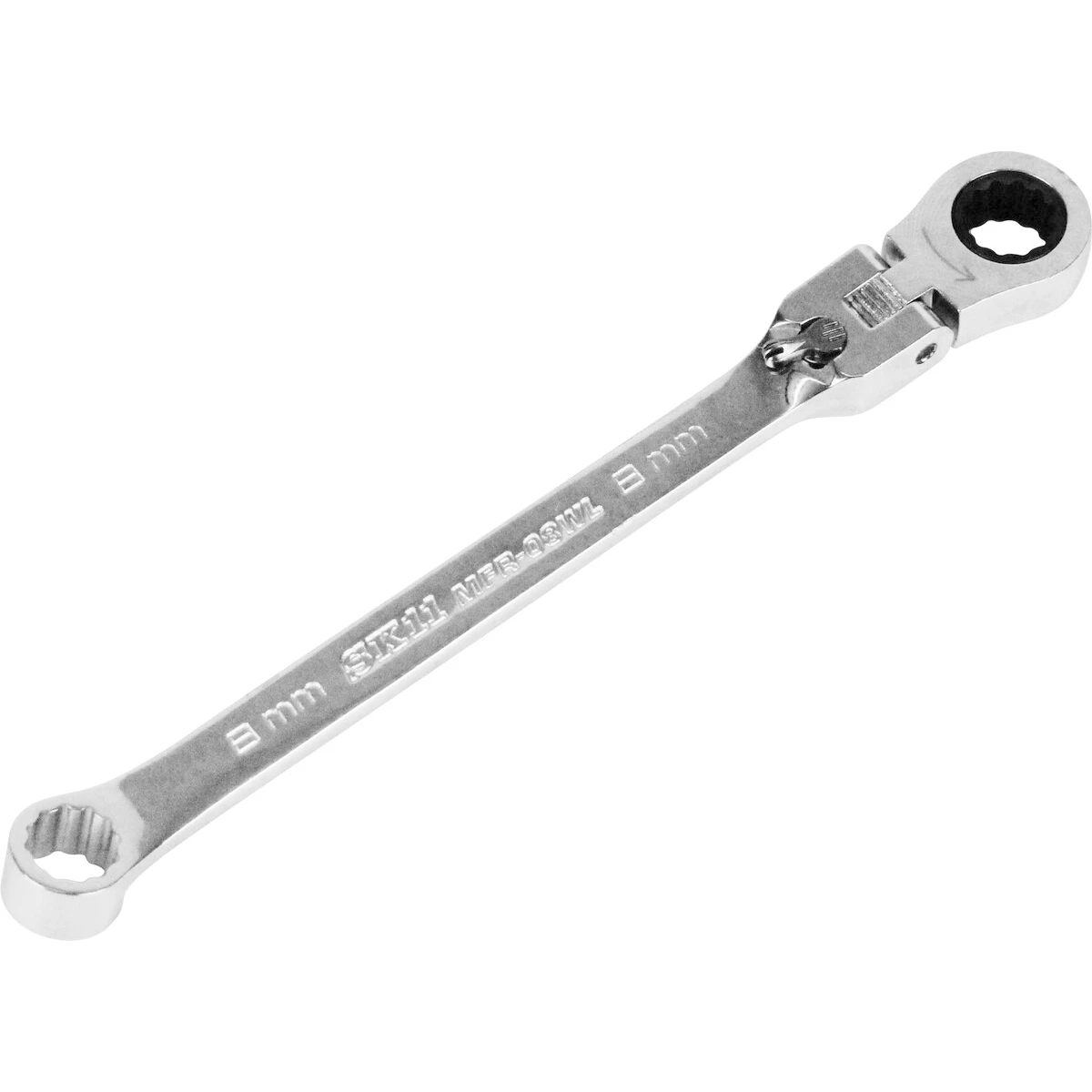 フレックスメガネラチェットレンチ 8mm