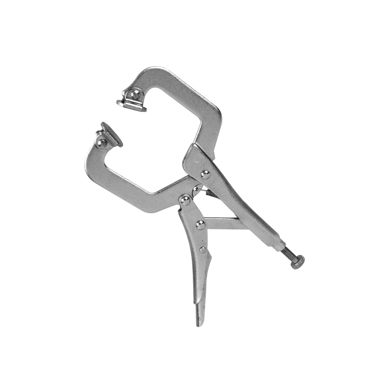 C型ロッキングプライヤー パット付