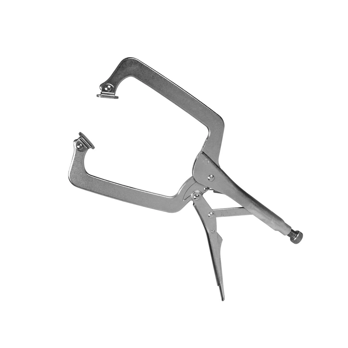 C型ロッキングプライヤー パット付