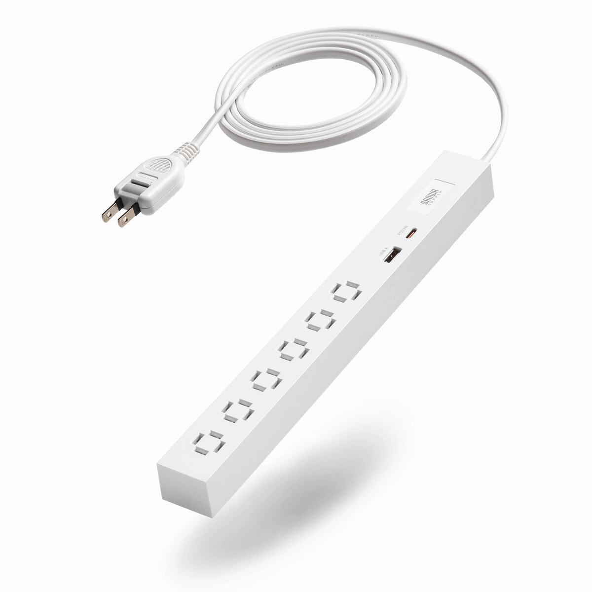 スリムタップ1.5m 白