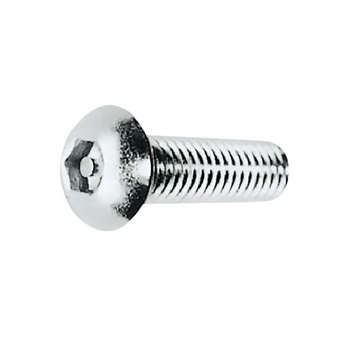 ボタン小ねじ ピン六角 ステンレス いじり止め φ3×8×0.5 100ヶ入り