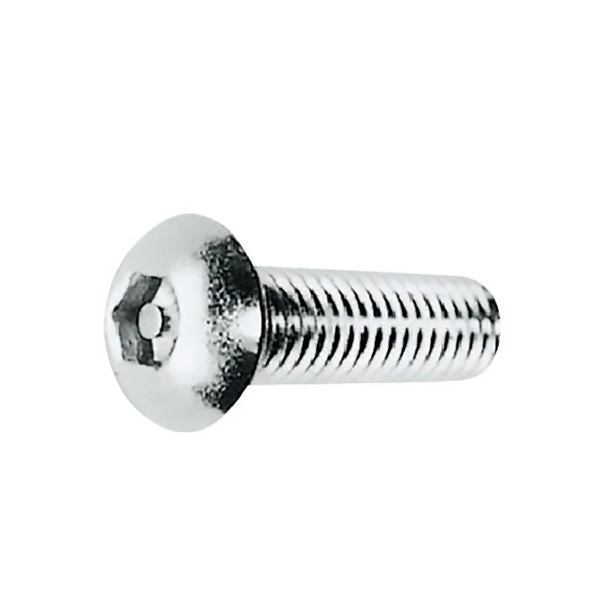 ボタン小ねじ ピン六角 ステンレス いじり止め φ3×12×0.5 100ヶ入り