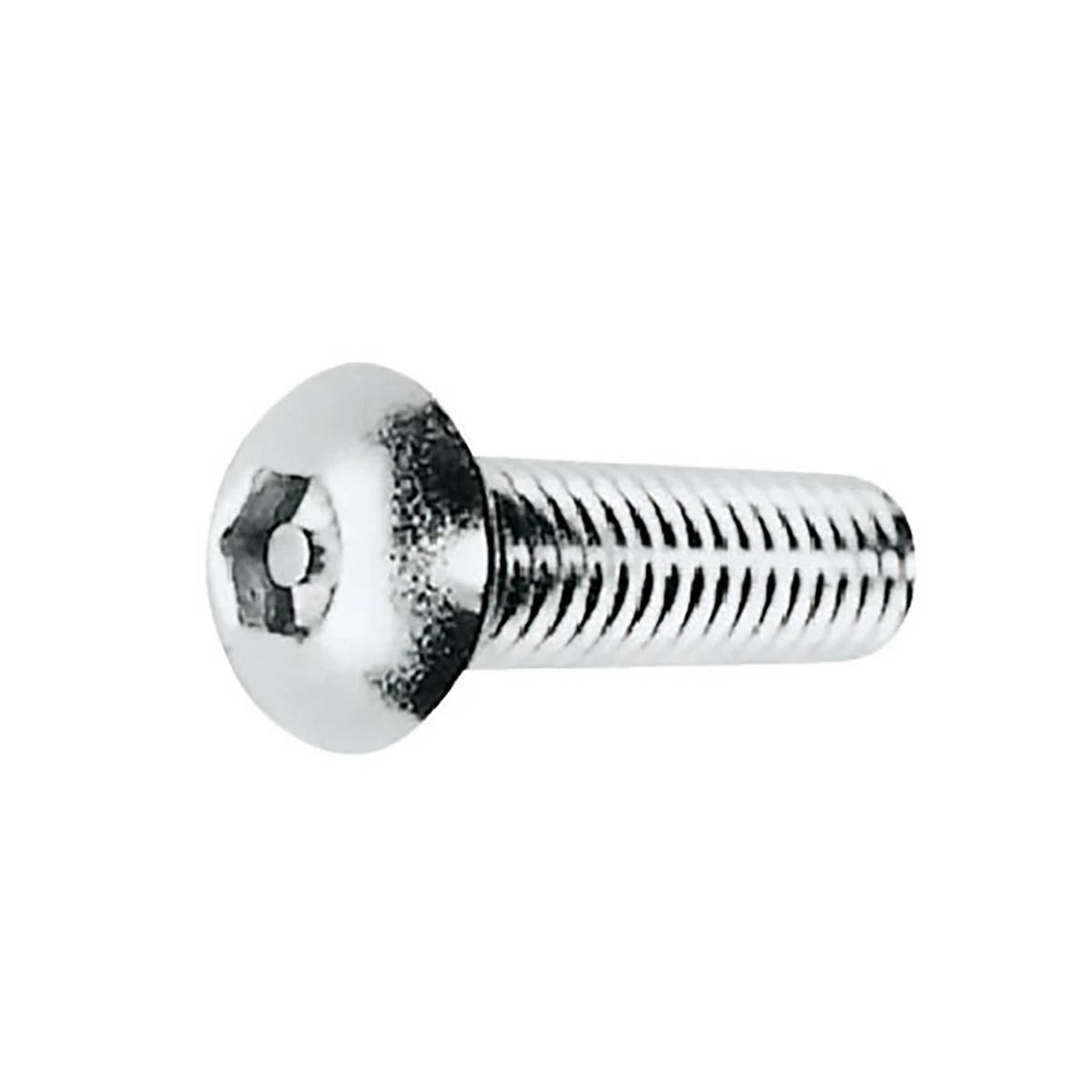 ボタン小ねじ ピン六角 ステンレス いじり止め φ4×6×0.7 100ヶ入り