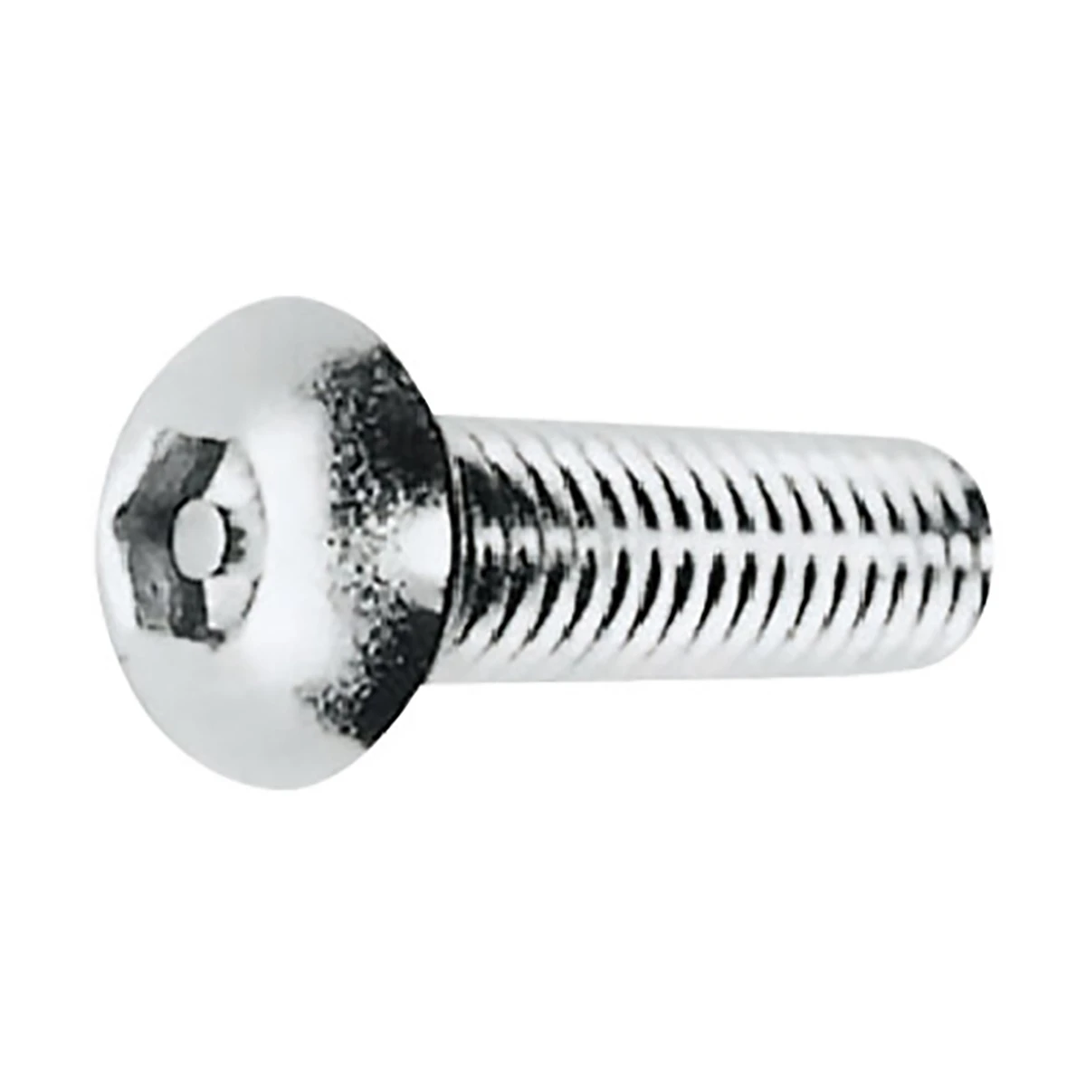 ボタン小ねじ ピン六角 ステンレス いじり止め φ6×20×1.0 100ヶ入り