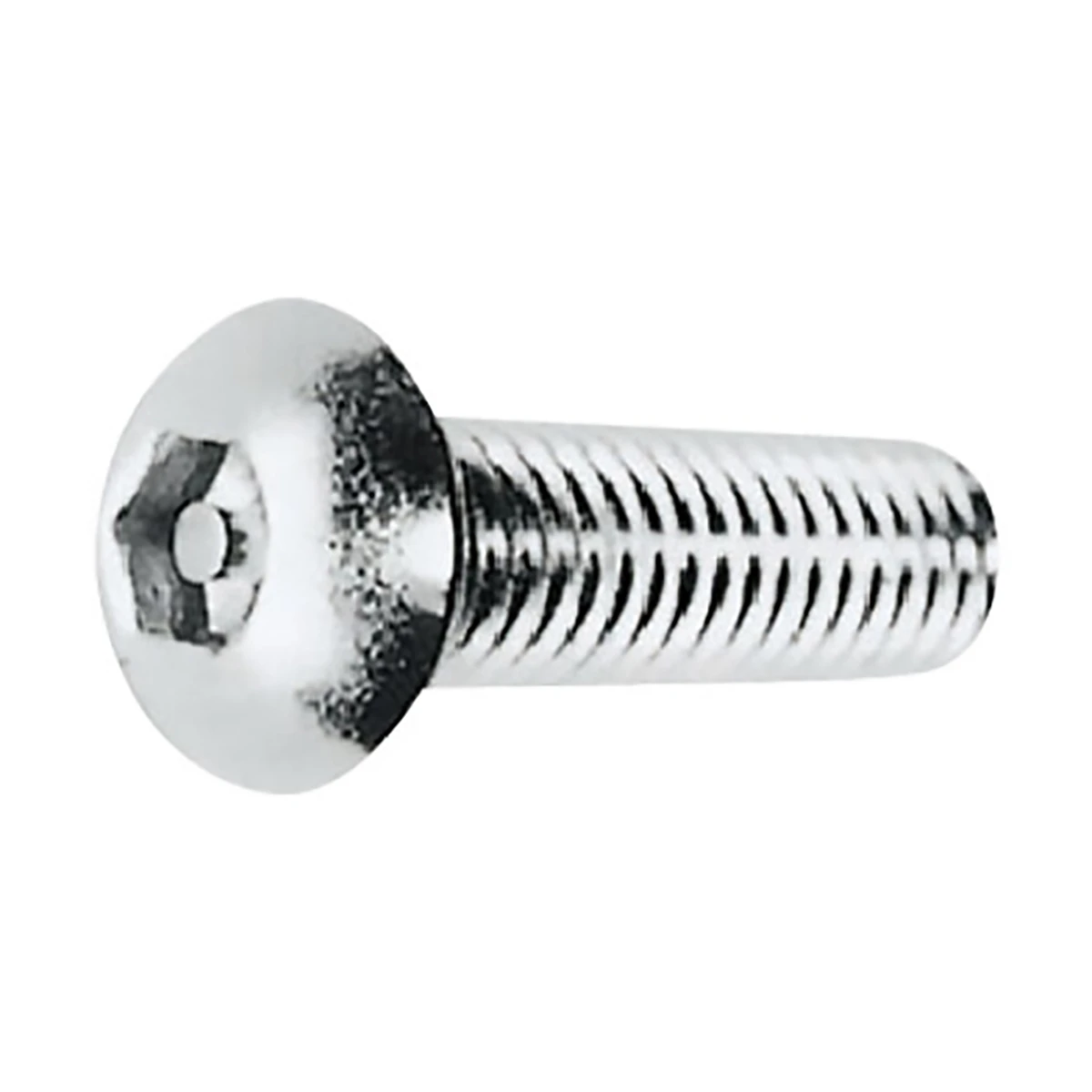 ボタン小ねじ ピン六角 ステンレス いじり止め φ6×25×1.0 100ヶ入り