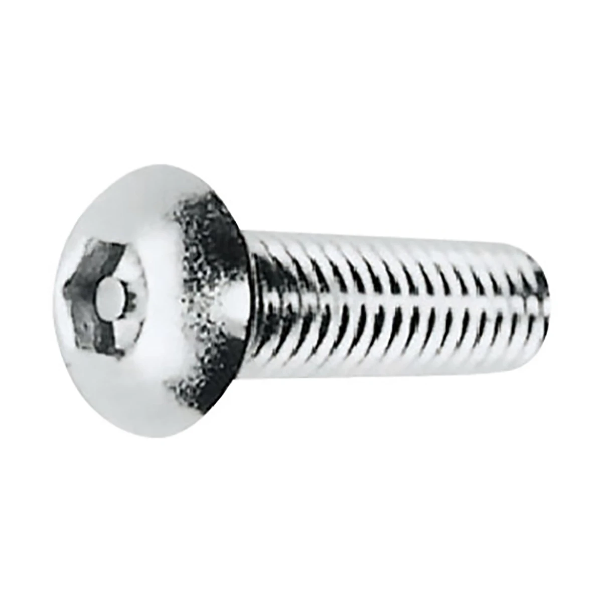 ボタン小ねじ ピン六角 ステンレス いじり止め φ6×30×1.0 100ヶ入り