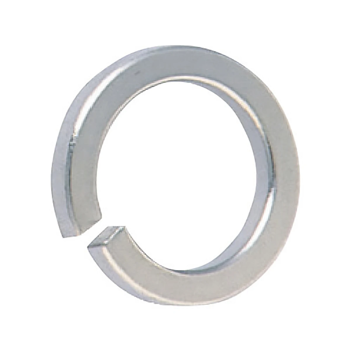 スプリングワッシャー 2号 生地 ステンレス 1/2 13×22.7×約2 100ヶ入り